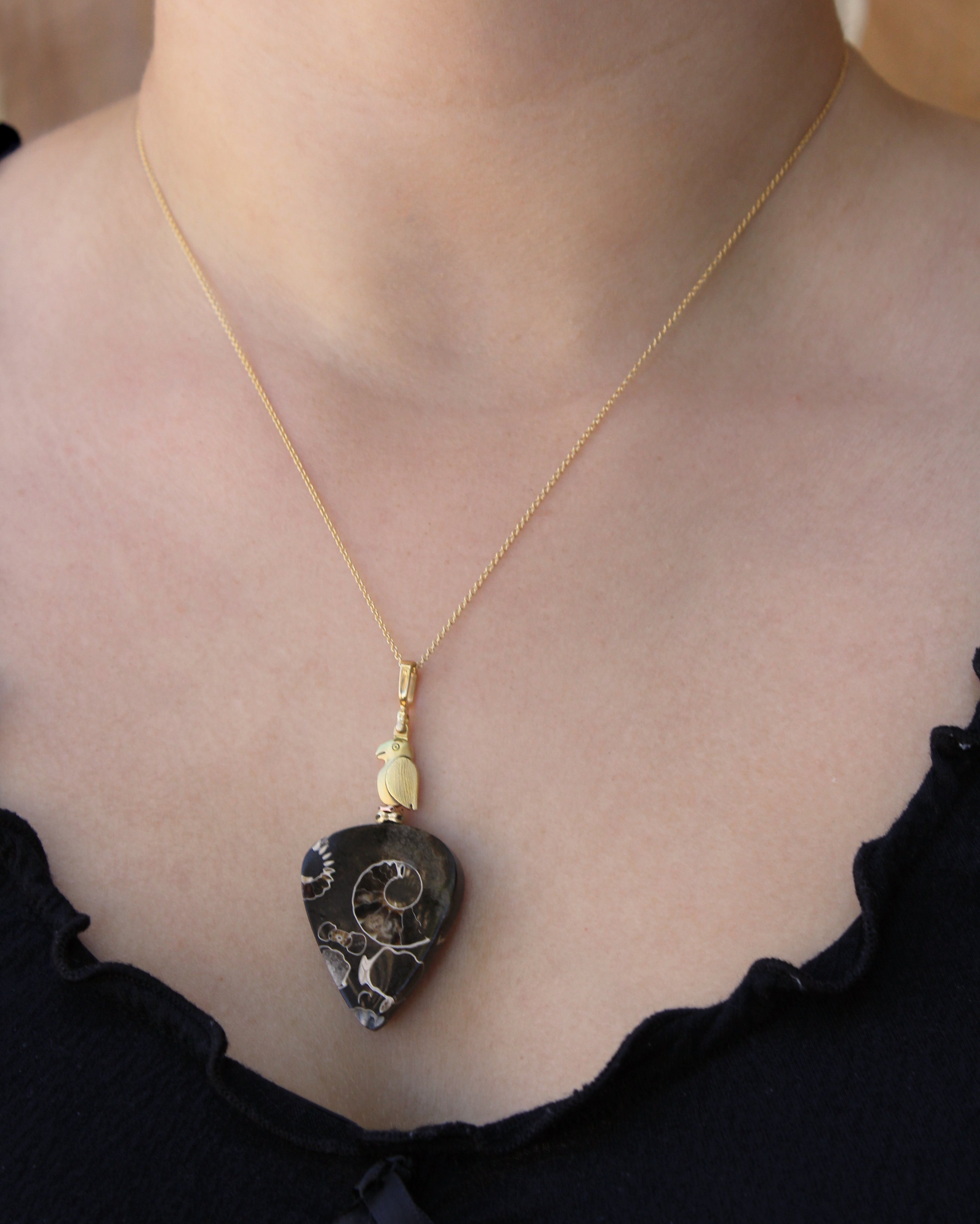Fable Animals and Strange Characters One of a Kind Pendant