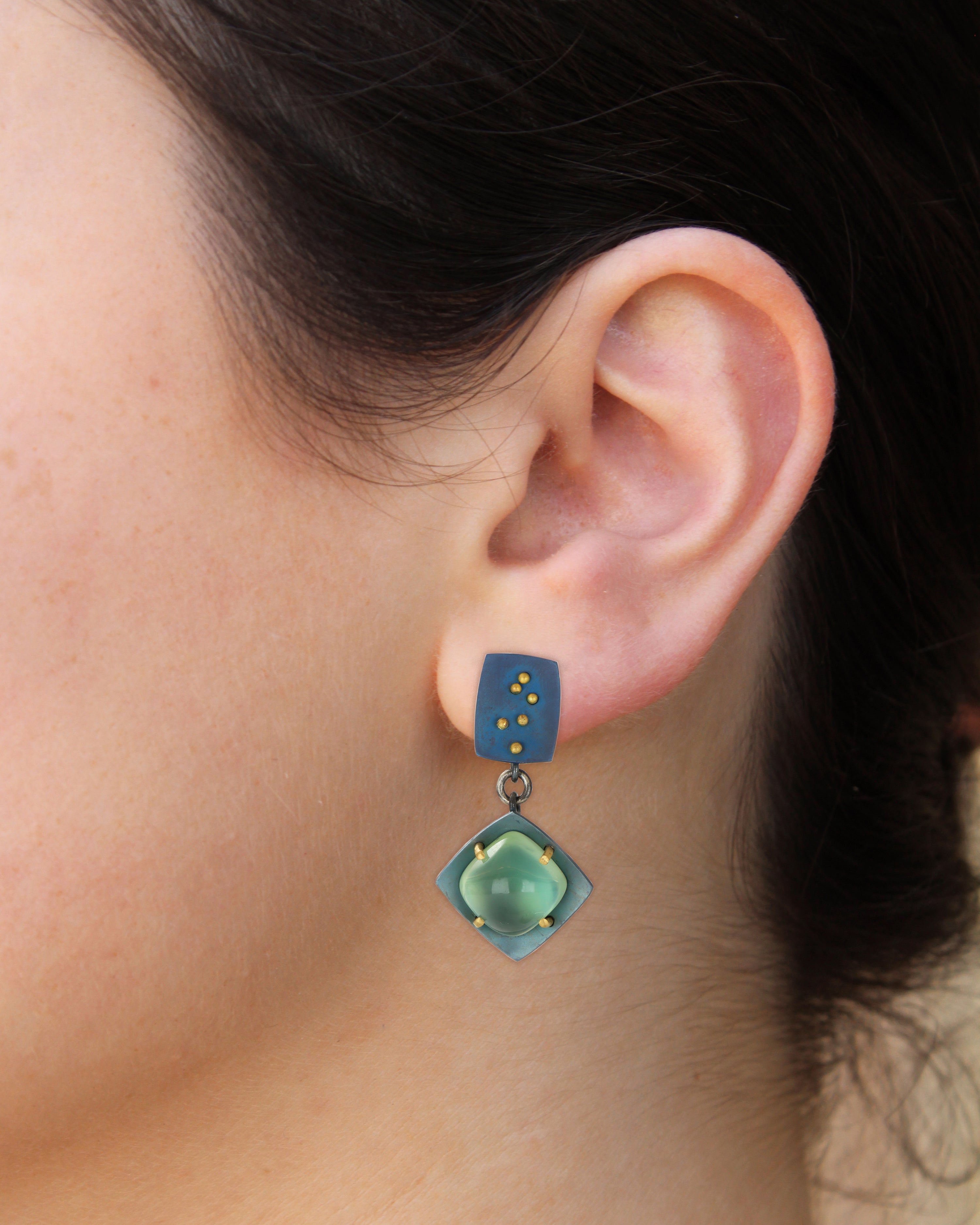 Titanium Drop Earrings