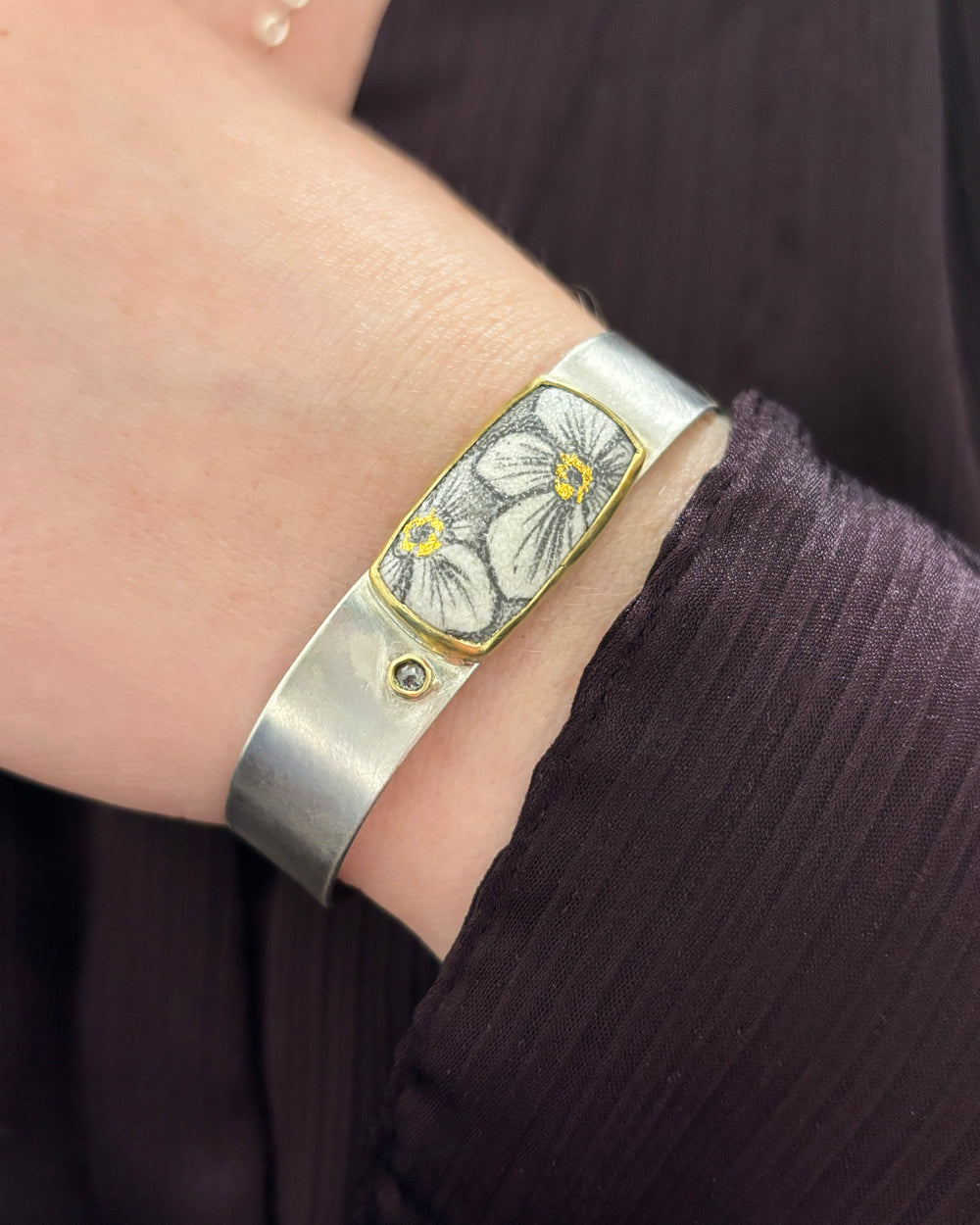 Anemone Cuff Bracelet