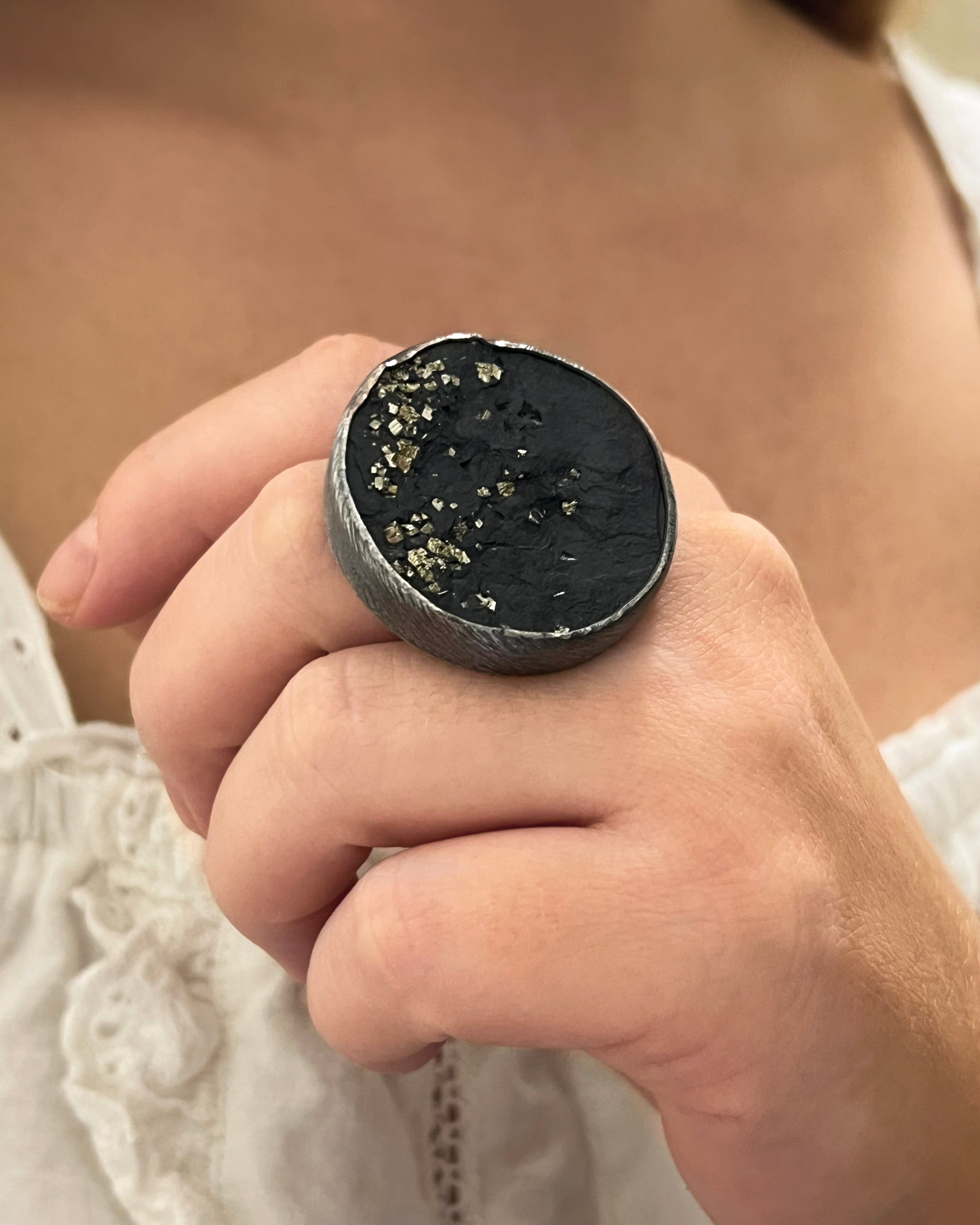 Pyrite Ring