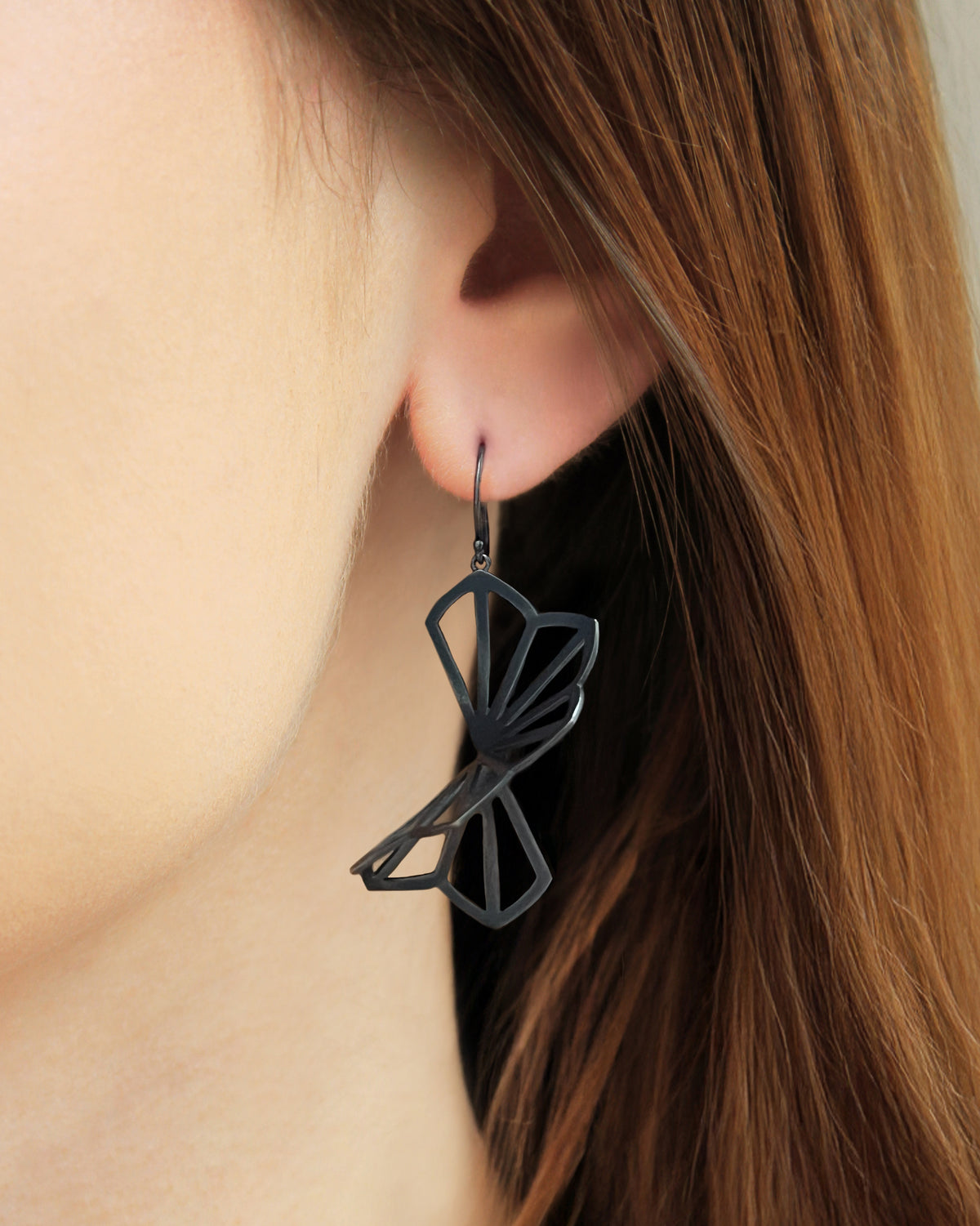 Large Hyacinth Fold Earrings