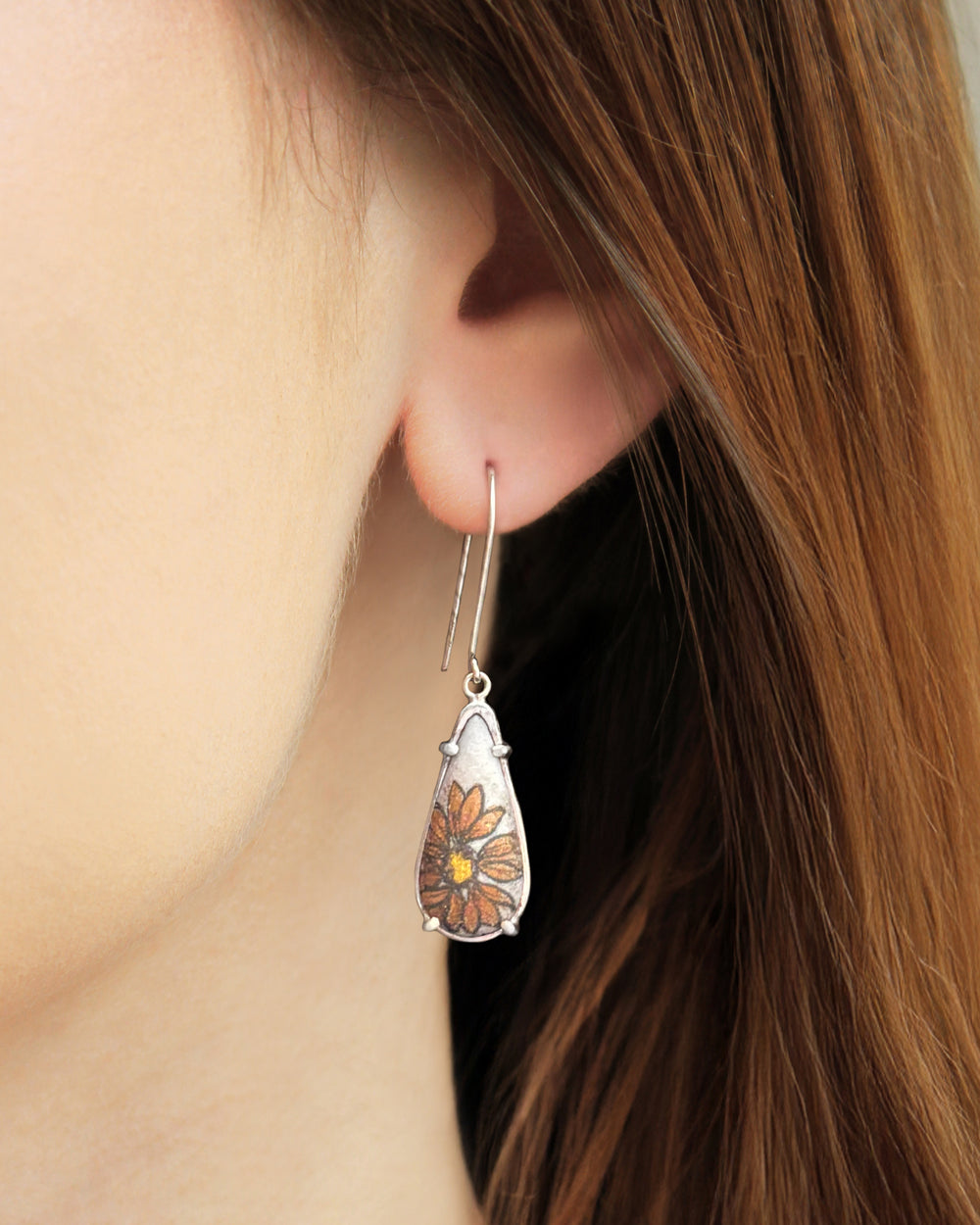 Firewheel Elongated Teardrops