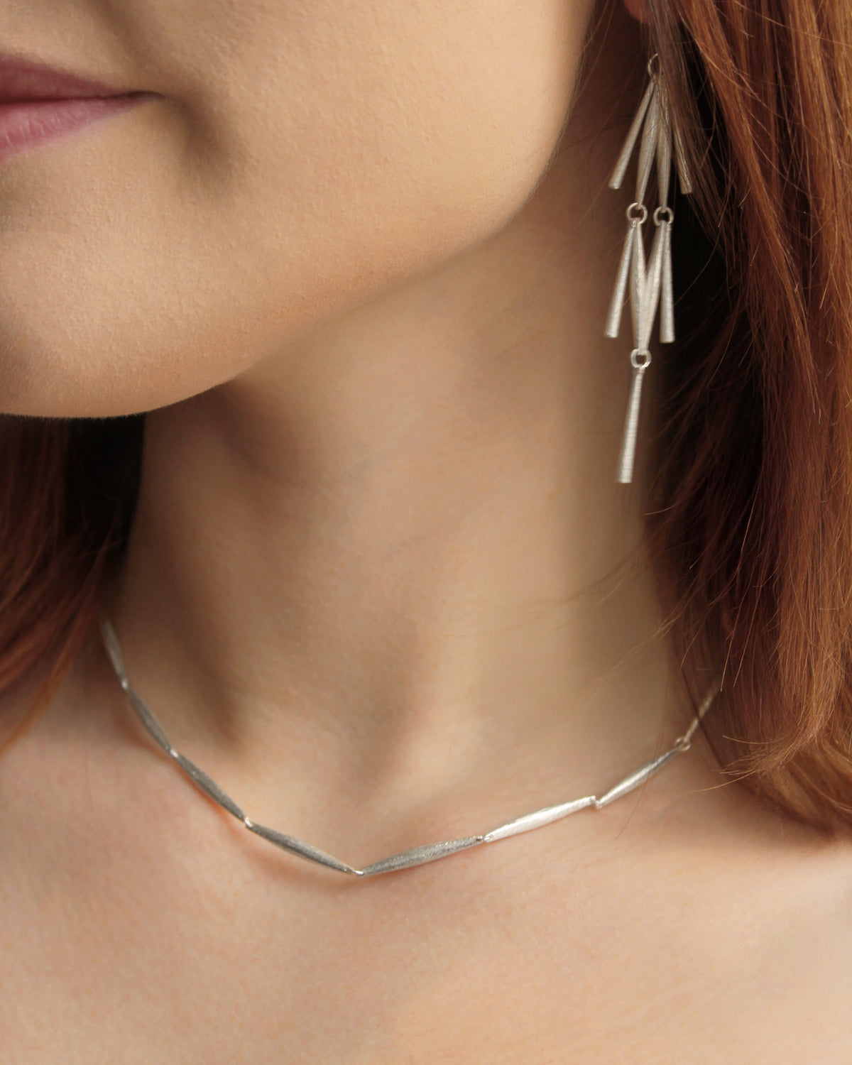 Rice Link Necklace