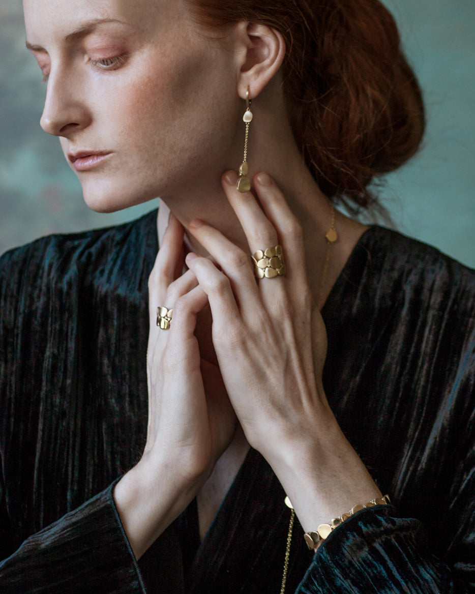 Pebble Drop Earrings