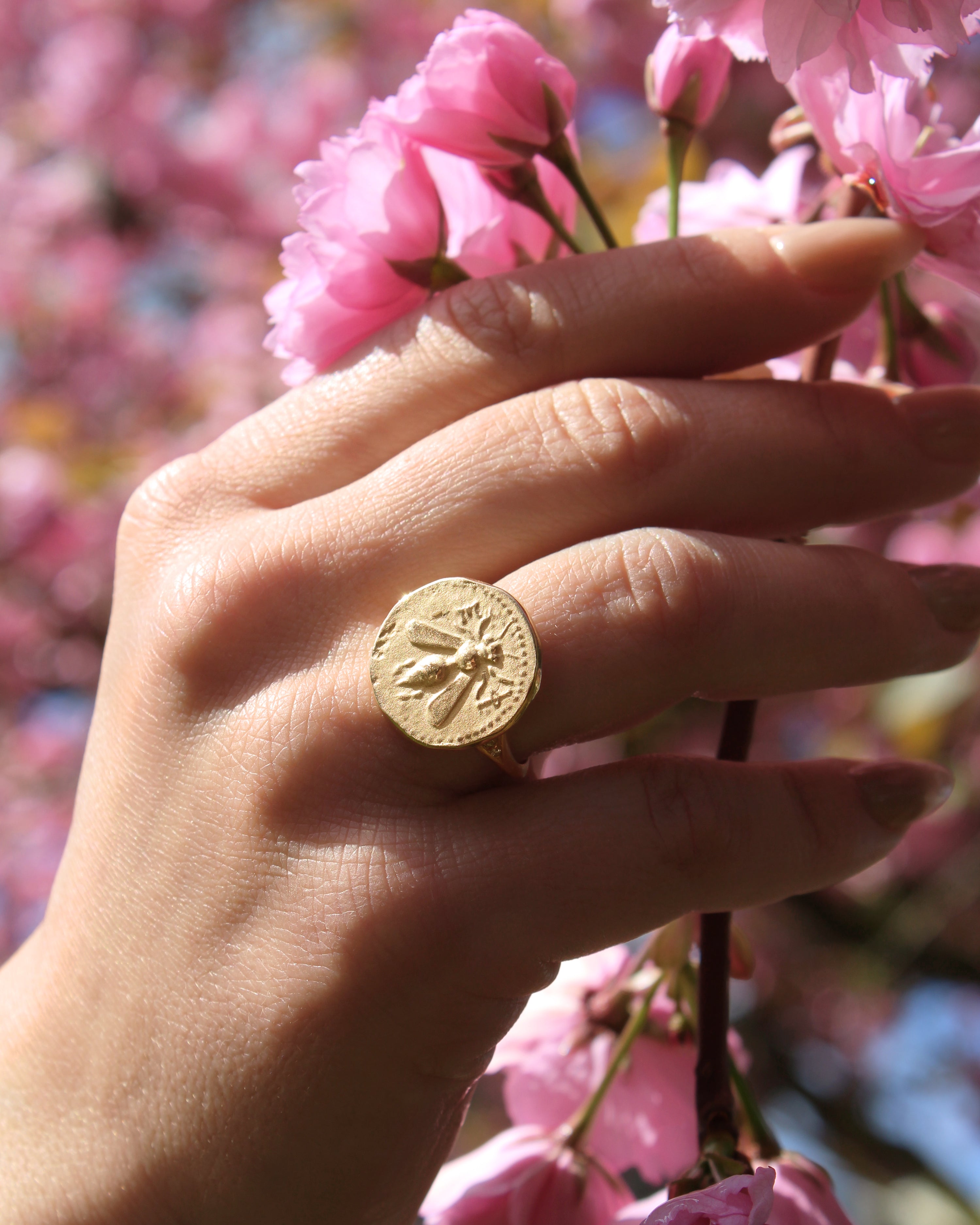 Bee Signet Ring