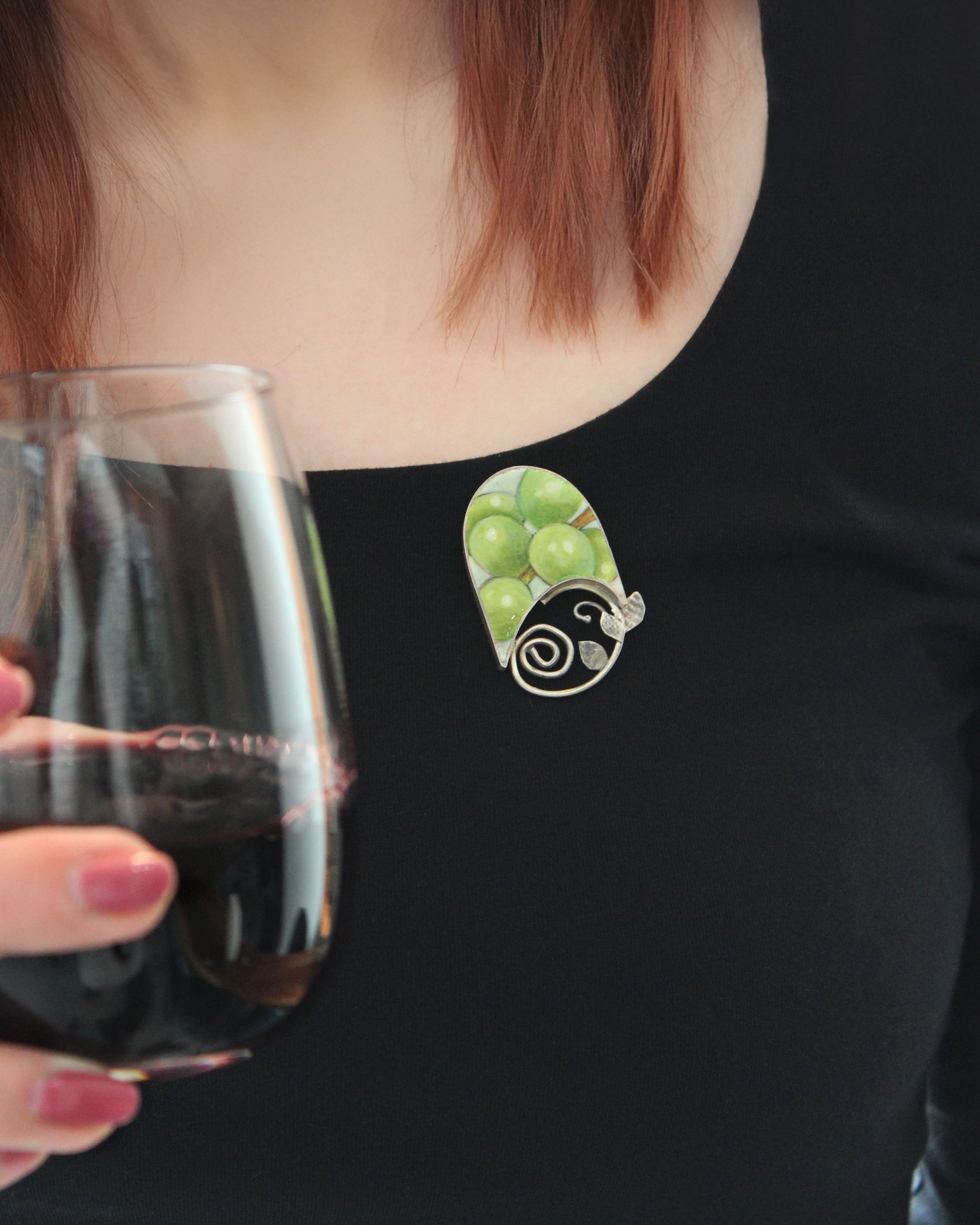 Green Grapes Pendant