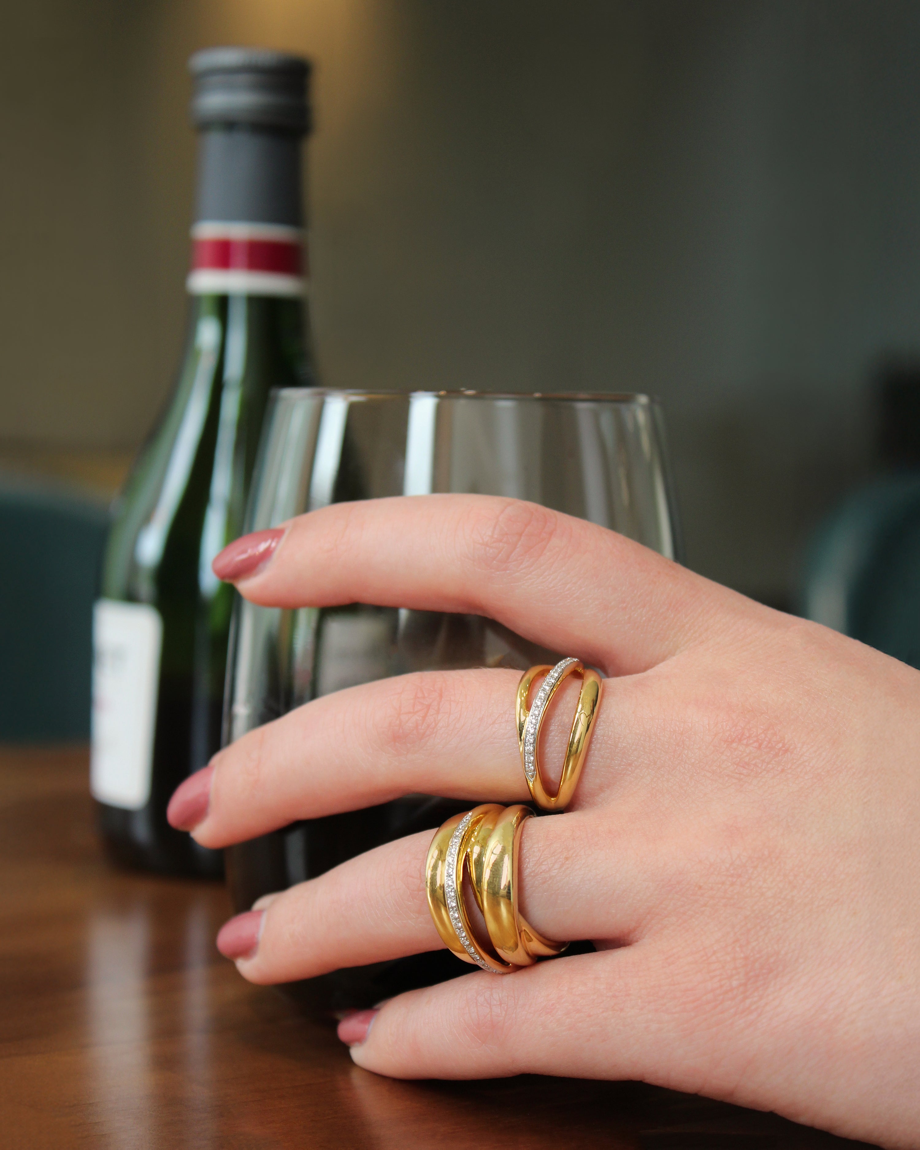 Multi strand Ring