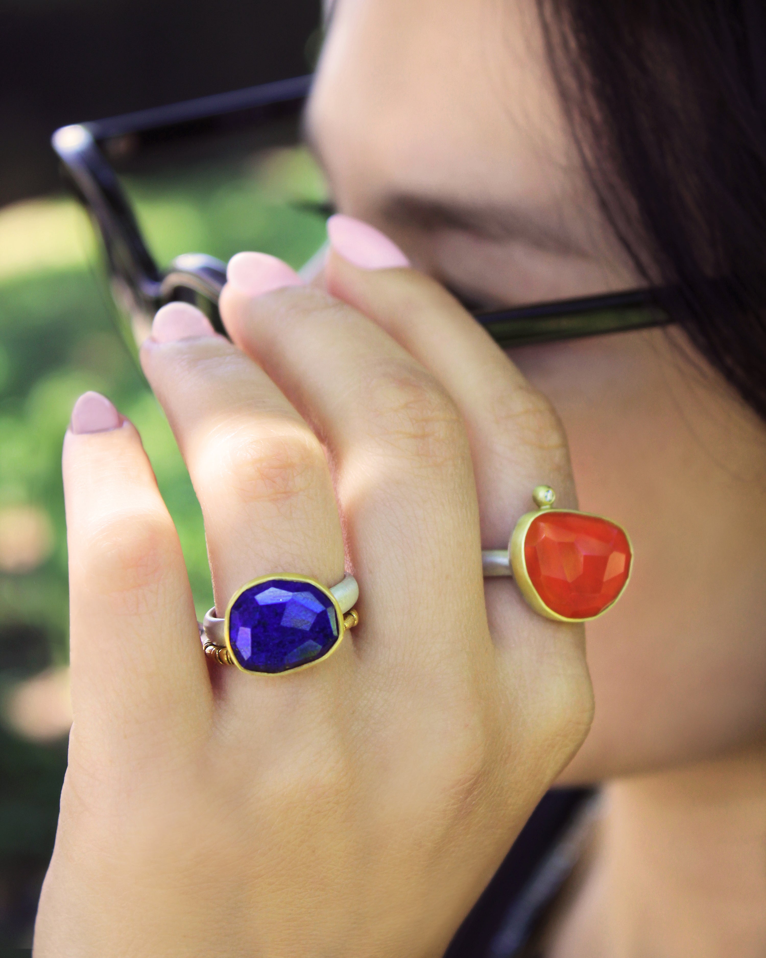 One of a Kind Lapis Ring
