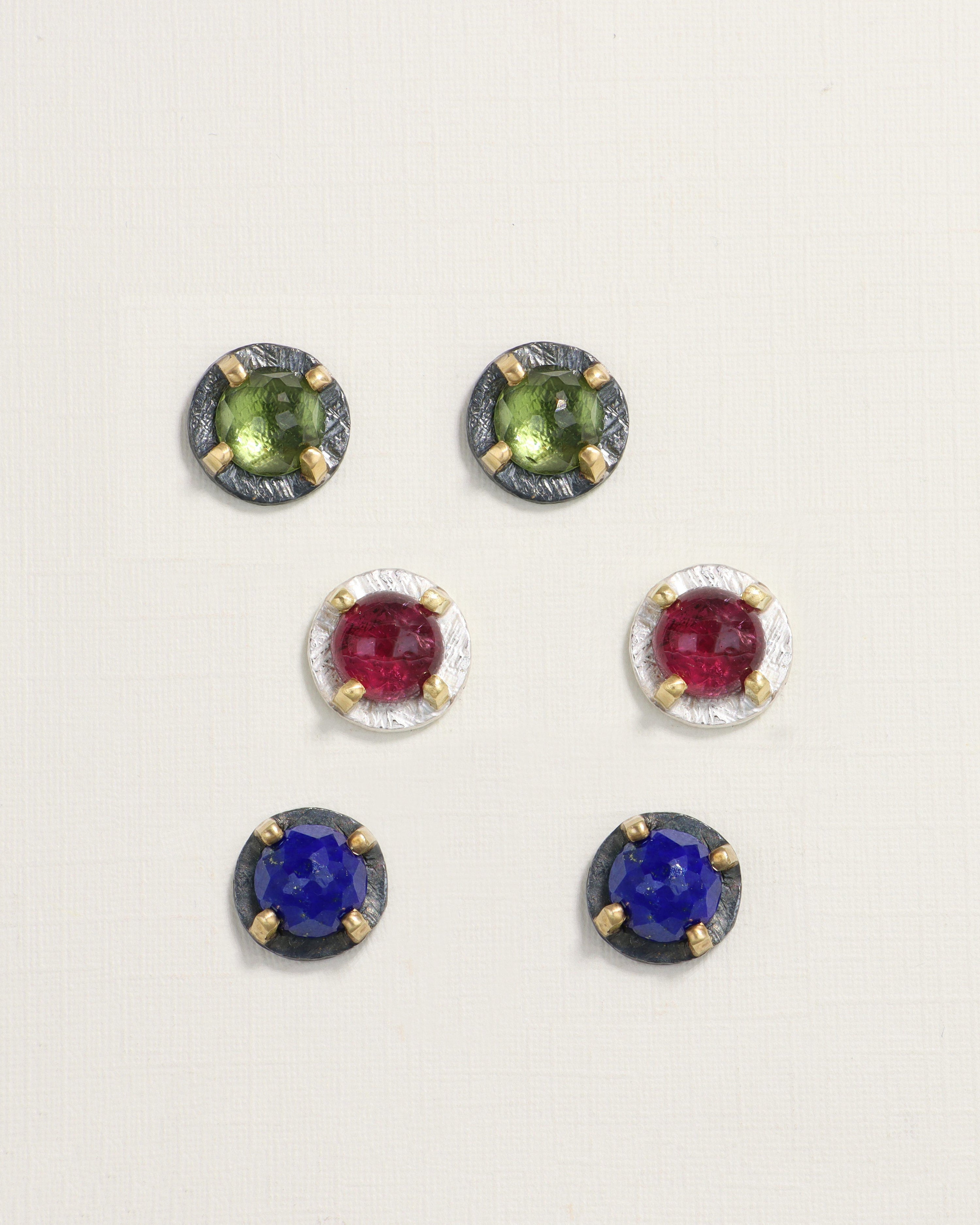 Lapis Stud Earrings