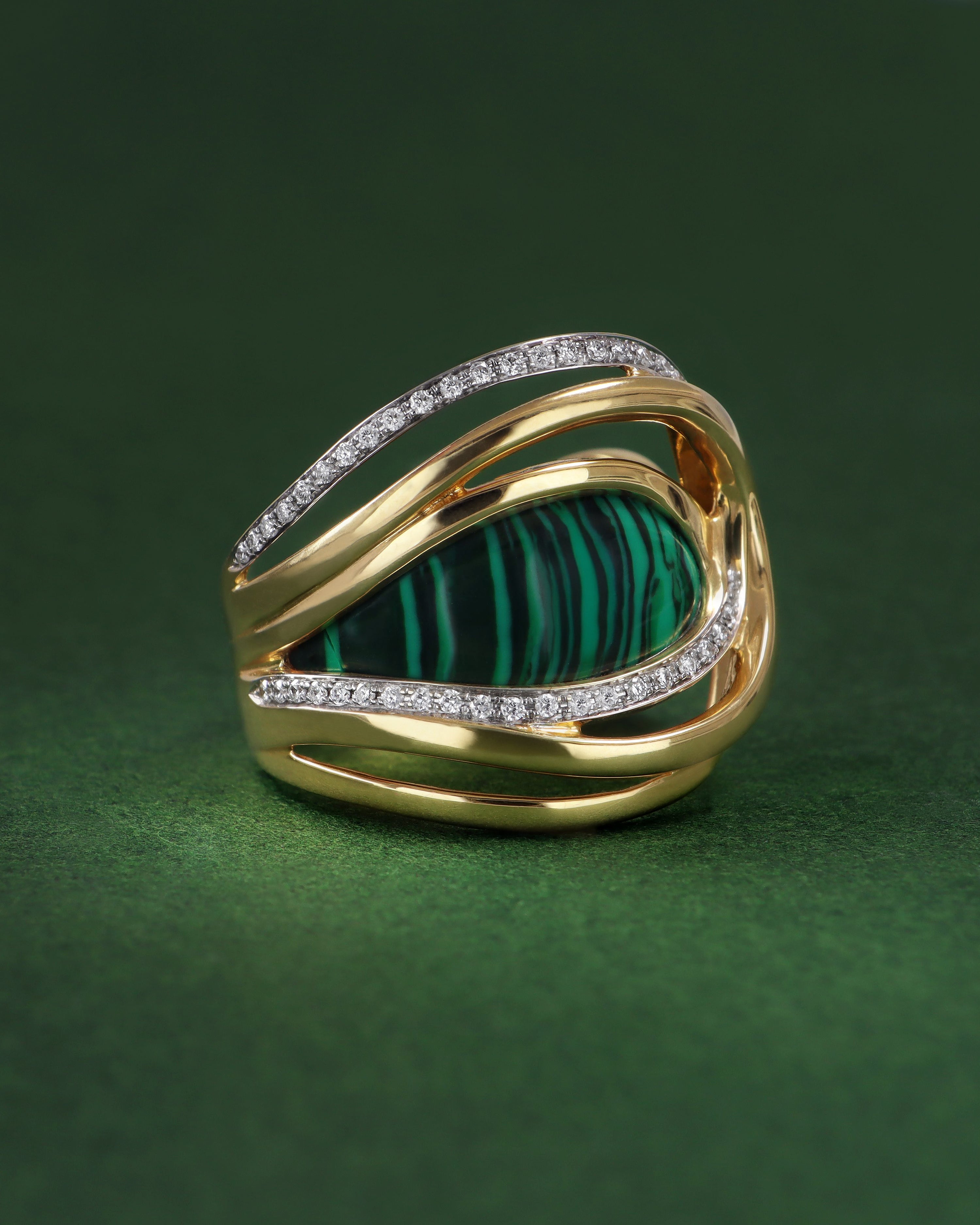 Malachite Ring