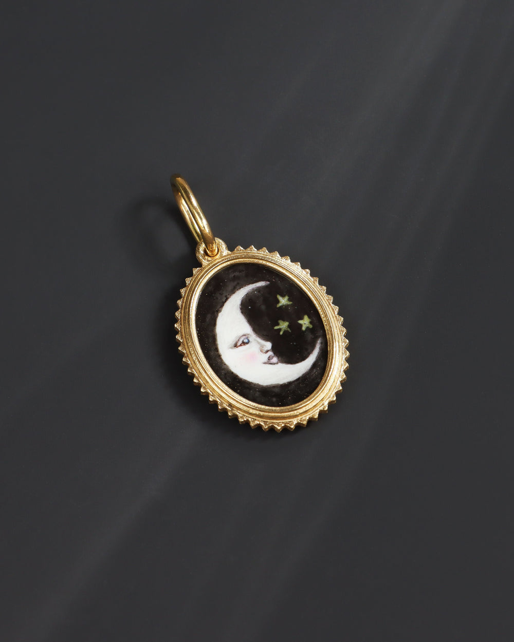 Cresent Moon & Stars Charm