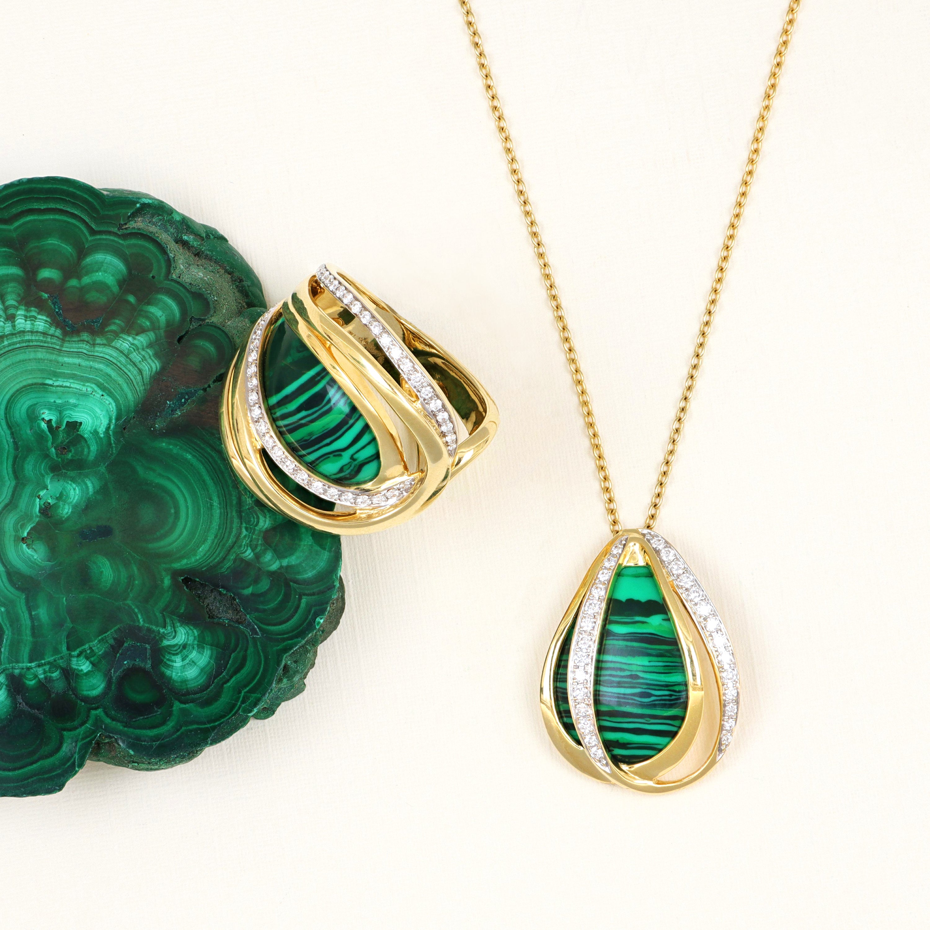Malachite Pendant