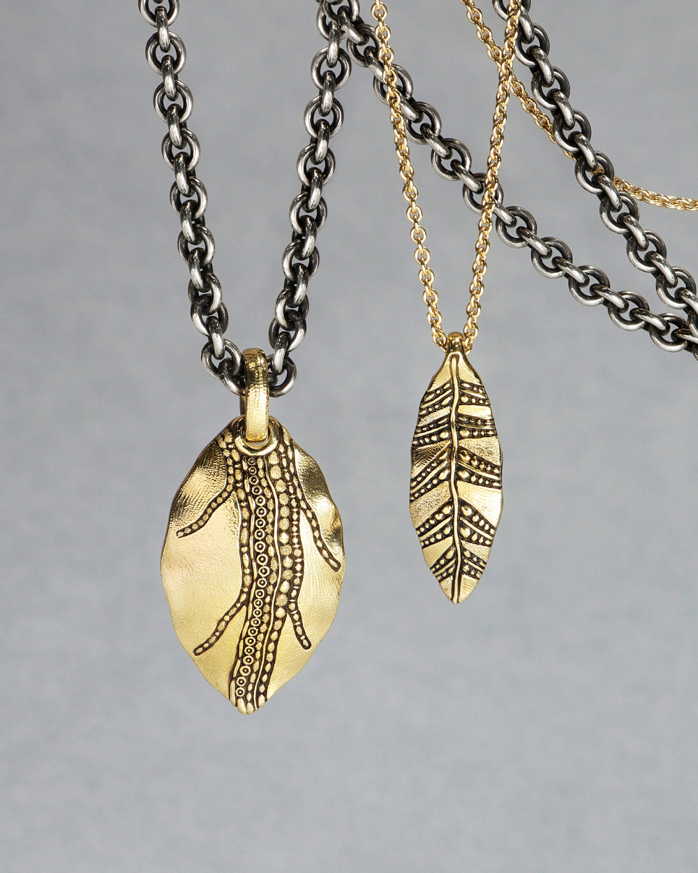 Gold Leaf Necklace