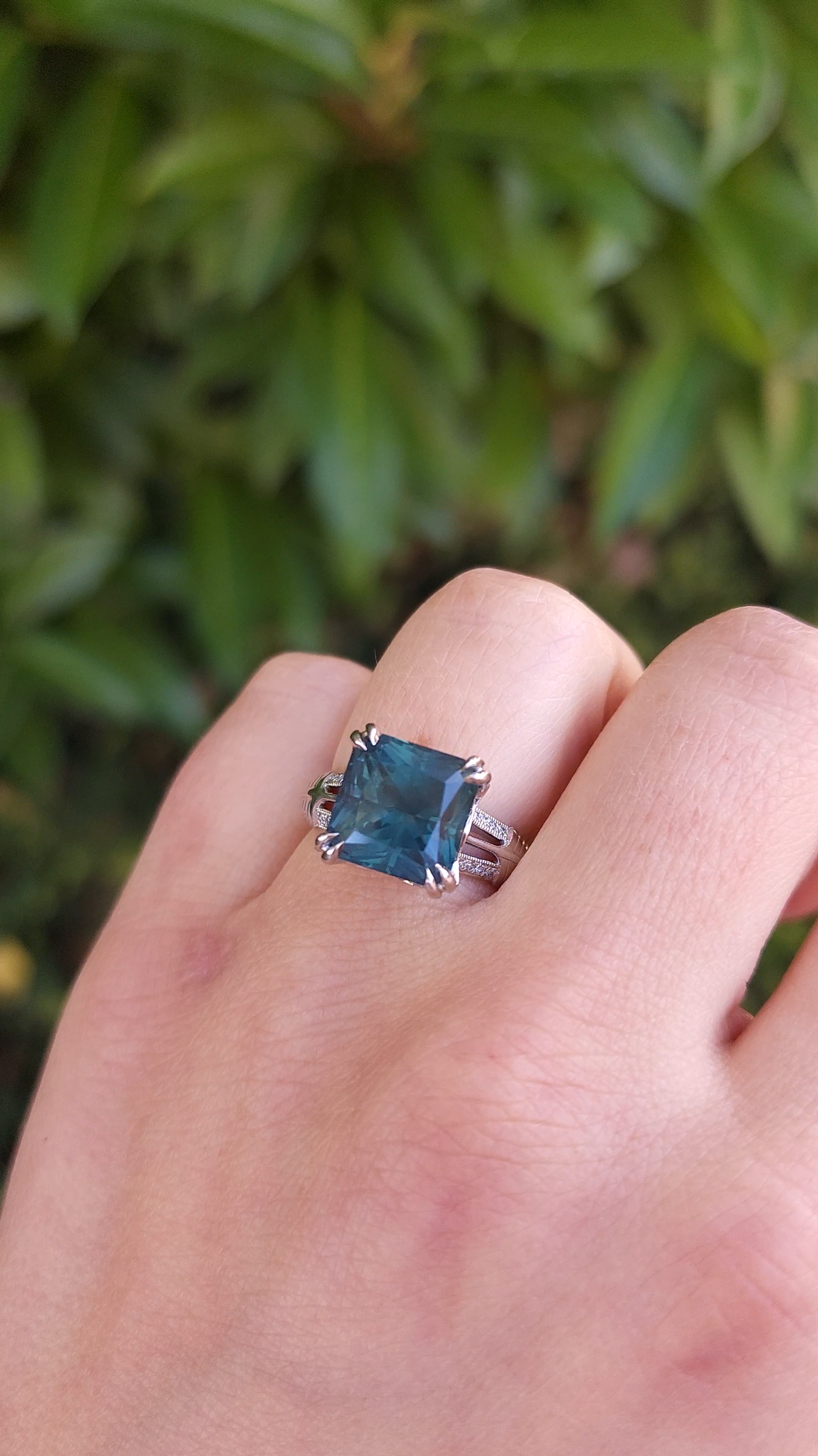 Ginkgo Montana Sapphire Ring
