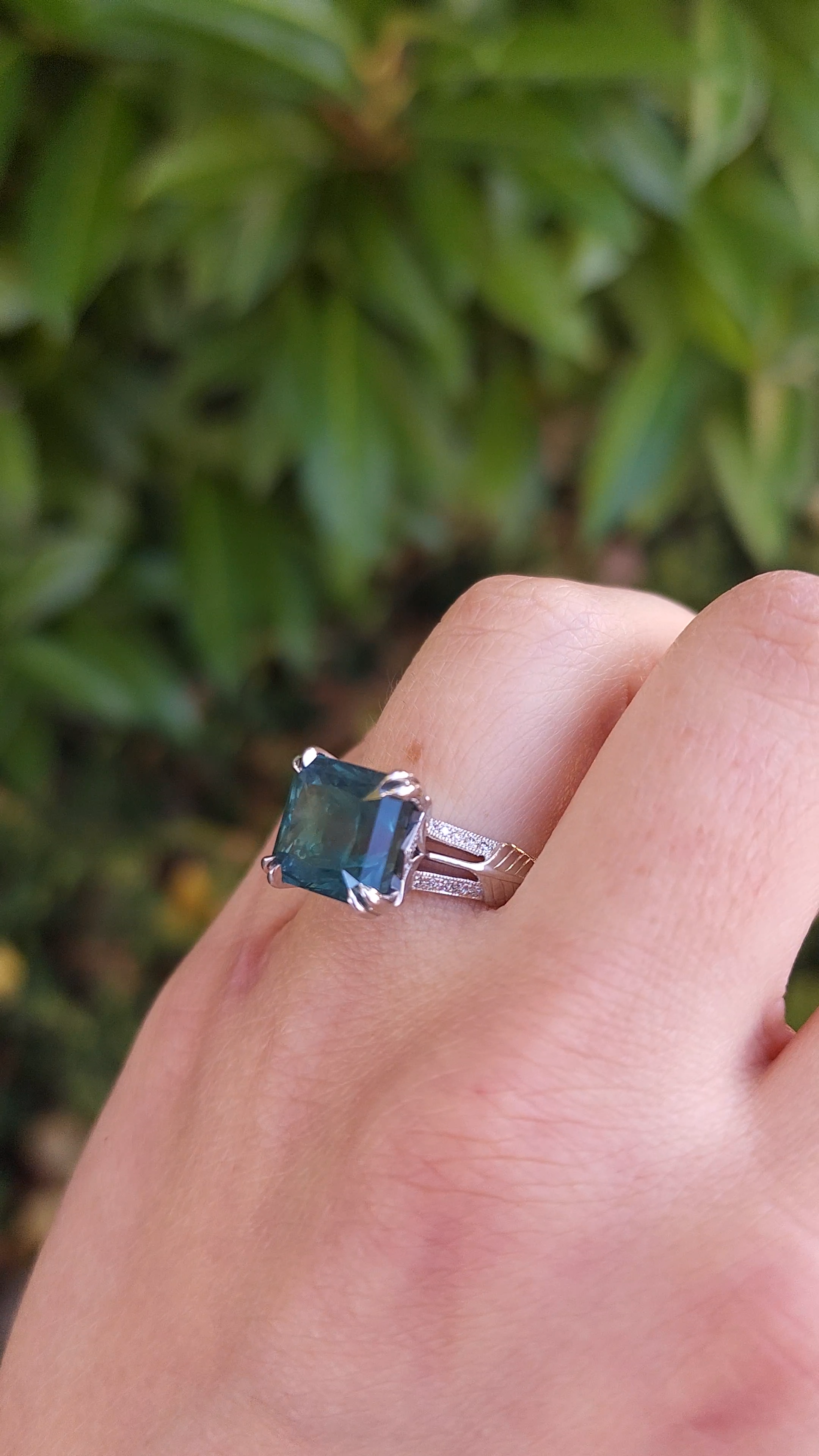 Ginkgo Montana Sapphire Ring