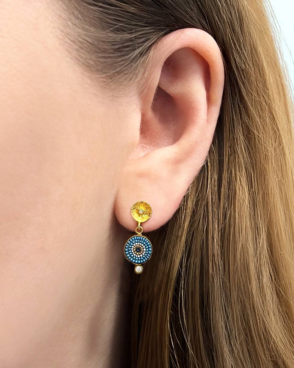 Evil eye Earrings