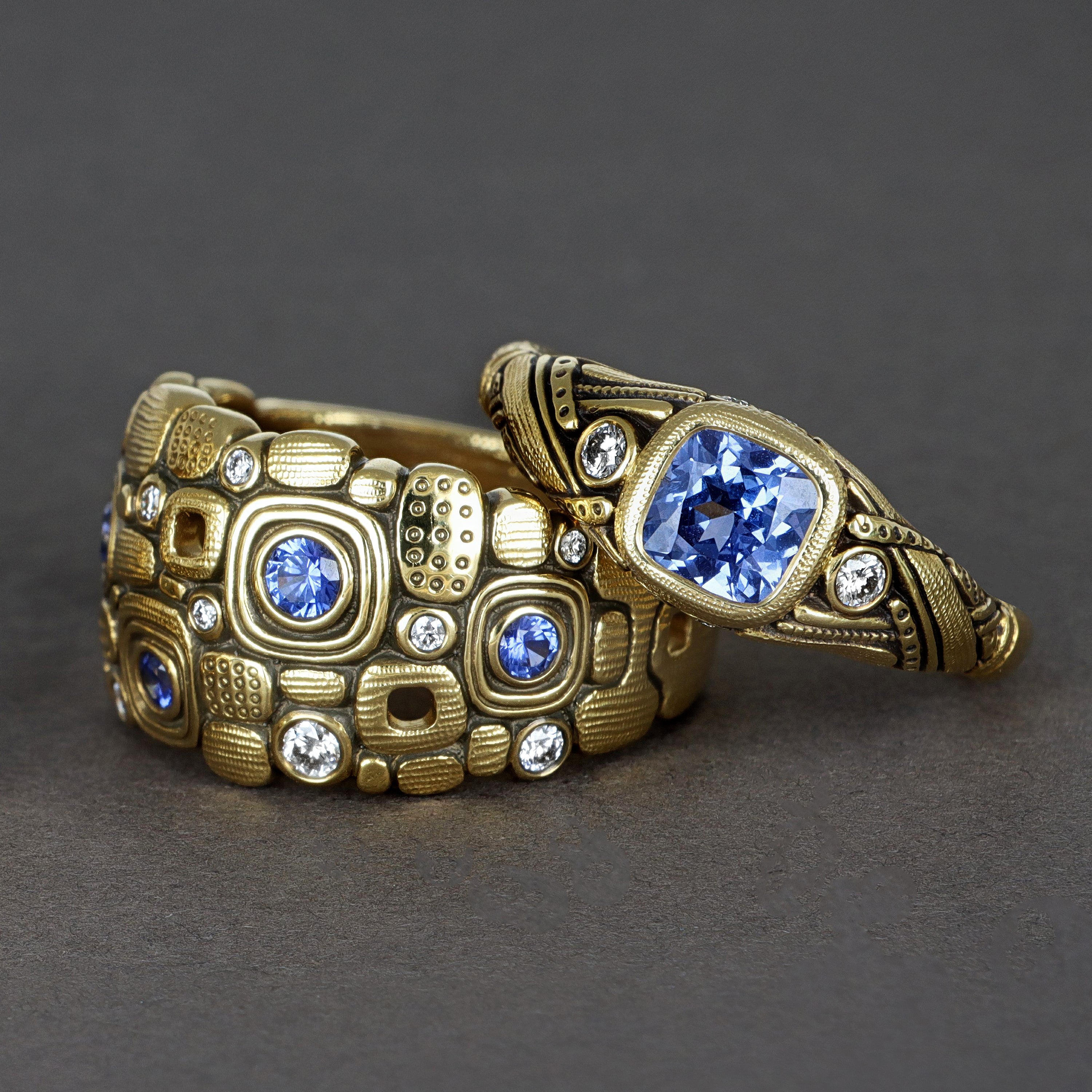 Little Windows Domed Ring