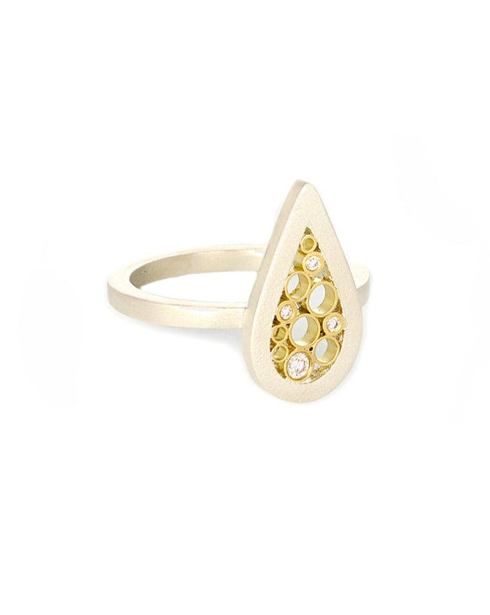 Petite Teardrop Ring