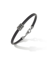 Barrel Leather Bracelet