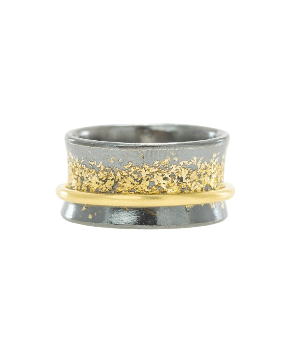 Dusted Spinner Ring