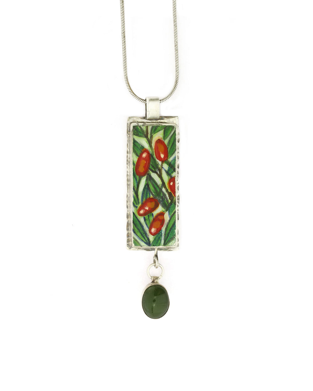 Thai Red Chilies Pendant