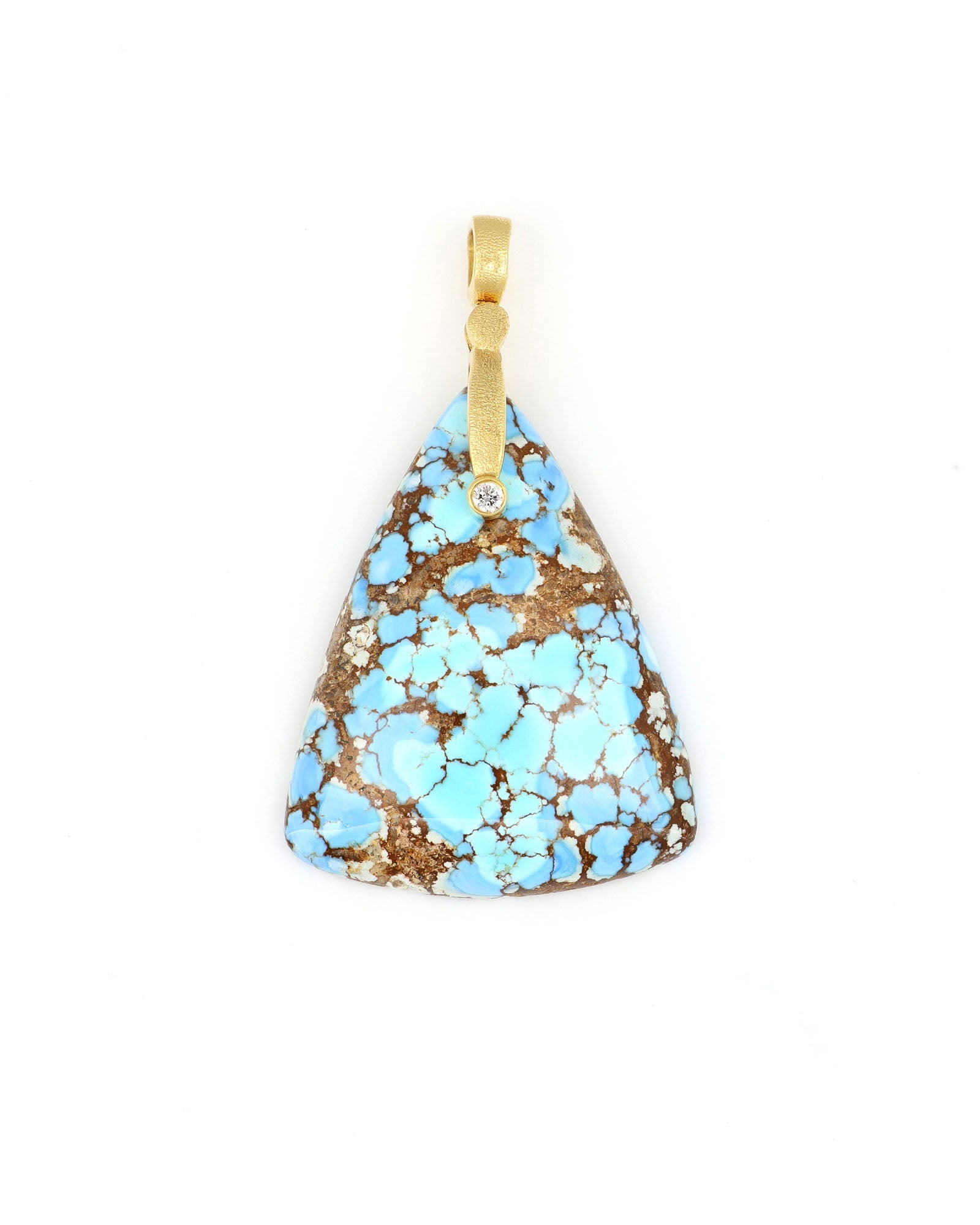 Kazakhstan Turquoise Sticks & Stones Pendant